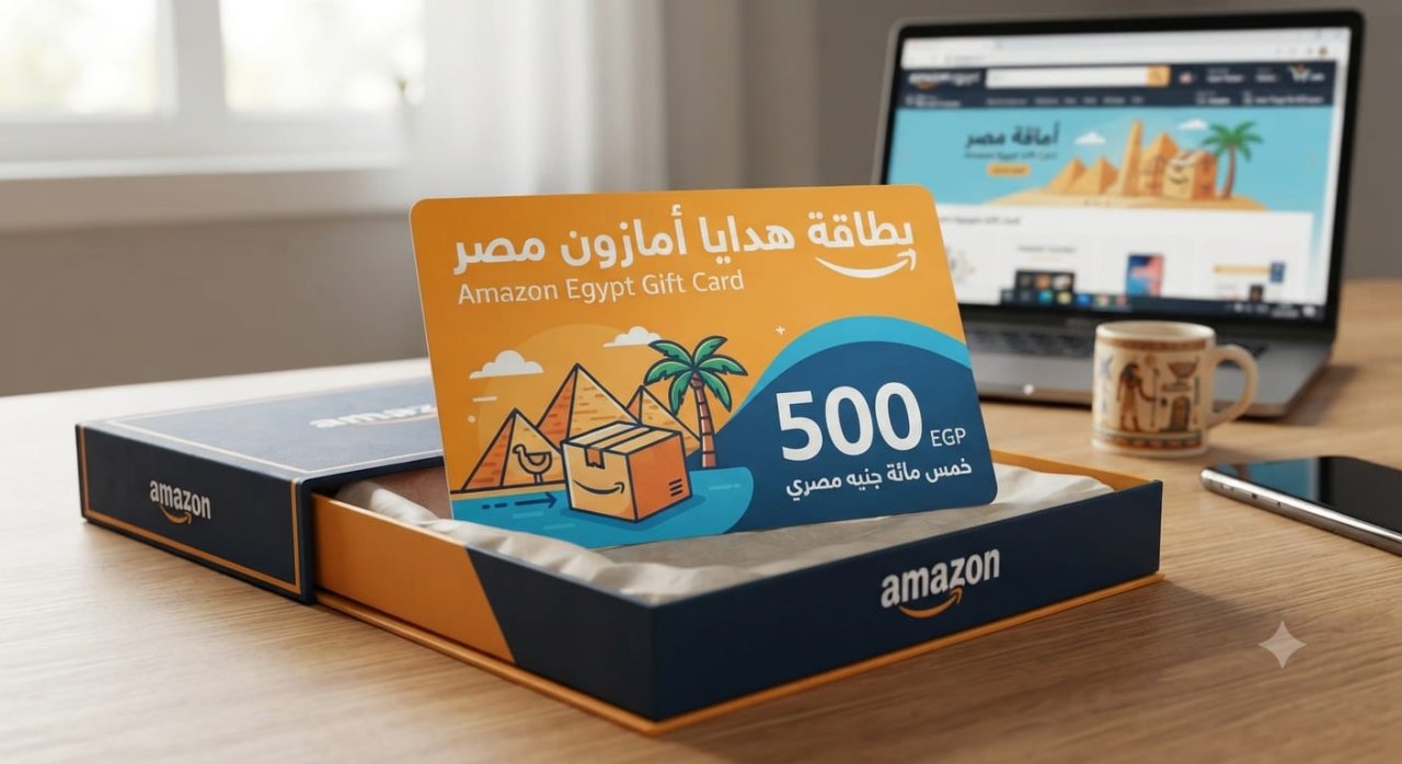 كيف أستخدم بطاقات هدايا امازون مصر