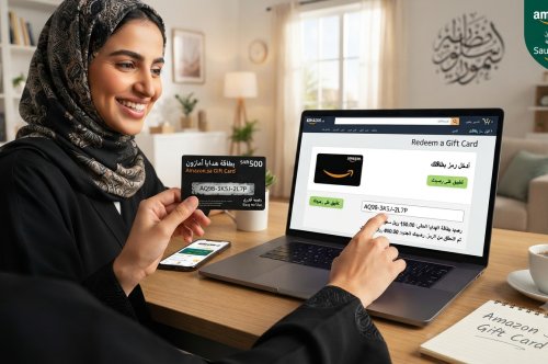 كيف أستخدم بطاقات هدايا امازون السعودية